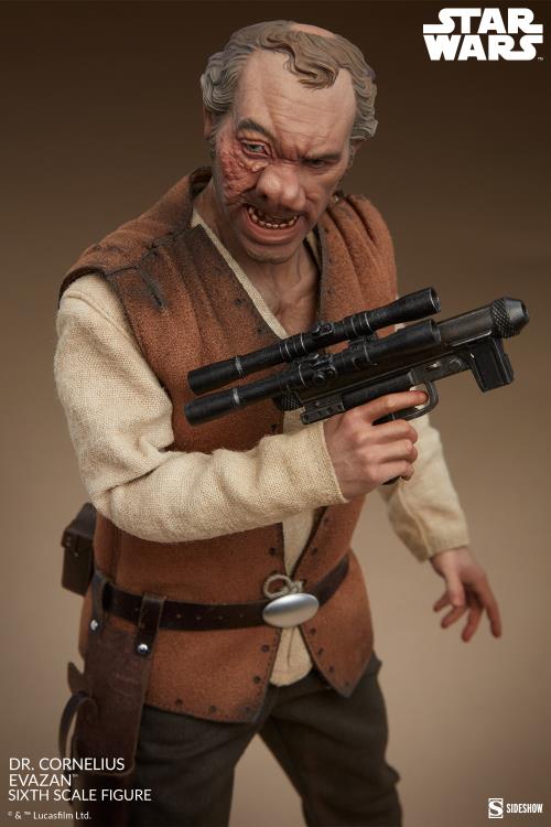 Star Wars: A New Hope Scum & Villainy Doctor Cornelius Evazan 1/6 Scale Figure Gallery Image 10
