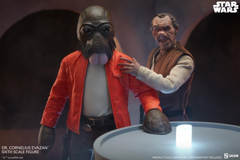 Star Wars: A New Hope Scum & Villainy Doctor Cornelius Evazan 1/6 Scale Figure Gallery Image 15
