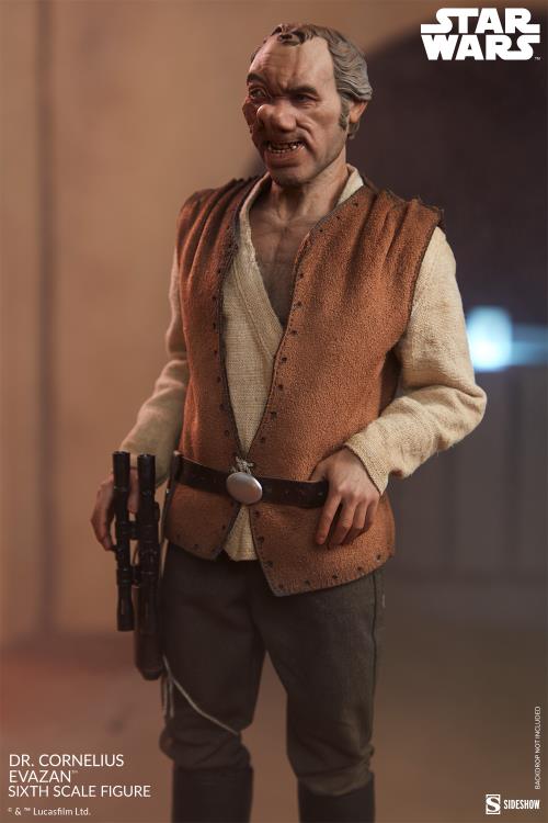 Star Wars: A New Hope Scum & Villainy Doctor Cornelius Evazan 1/6 Scale Figure Gallery Image 4