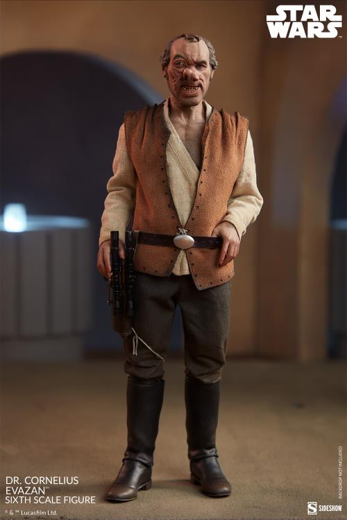 Star Wars: A New Hope Scum & Villainy Doctor Cornelius Evazan 1/6 Scale Figure Gallery Image 3