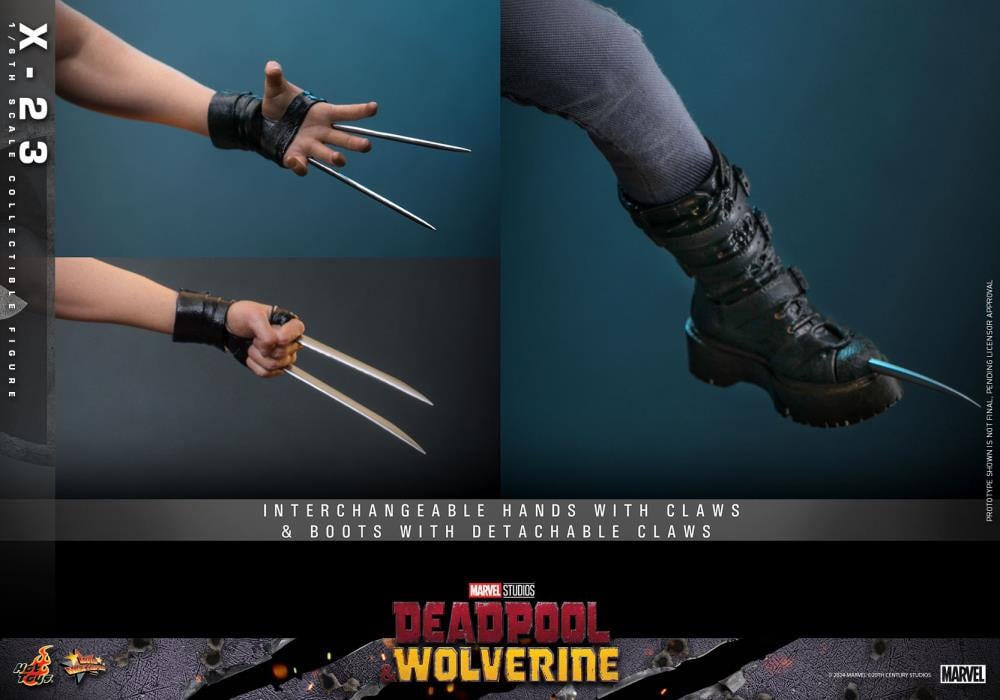 Deadpool & Wolverine MMS781 X-23 1/6th Scale Collectible Figure Gallery Image 19