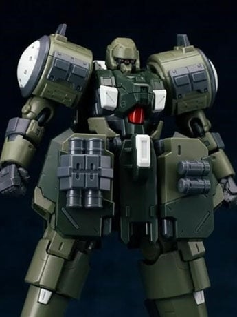Ultra Action Trooper Series ZA-08 Zarov (Jungle Green Ver.) 1/144 Model Kit Gallery Image 2