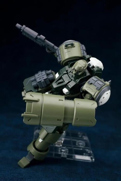 Ultra Action Trooper Series ZA-08 Zarov (Jungle Green Ver.) 1/144 Model Kit Gallery Image 4
