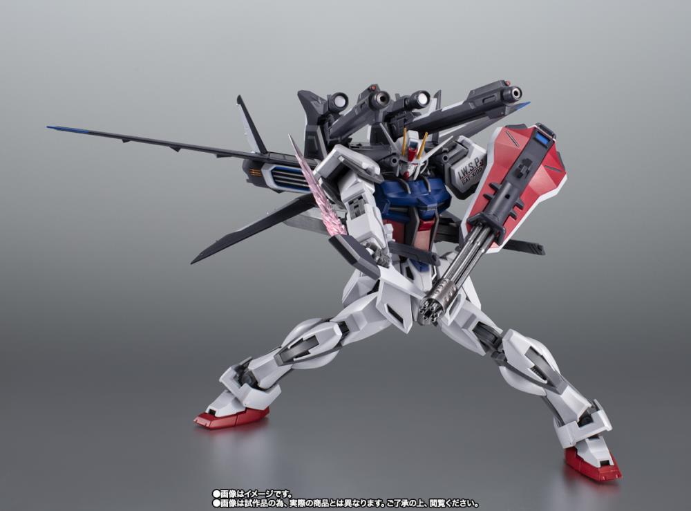 GAT-X105 STRIKE GUNDAM + I.W.S.P. ウェブ限定品 Mobile Suit Gundam SEED Robot Spirits GAT-X105 Strike Gundam