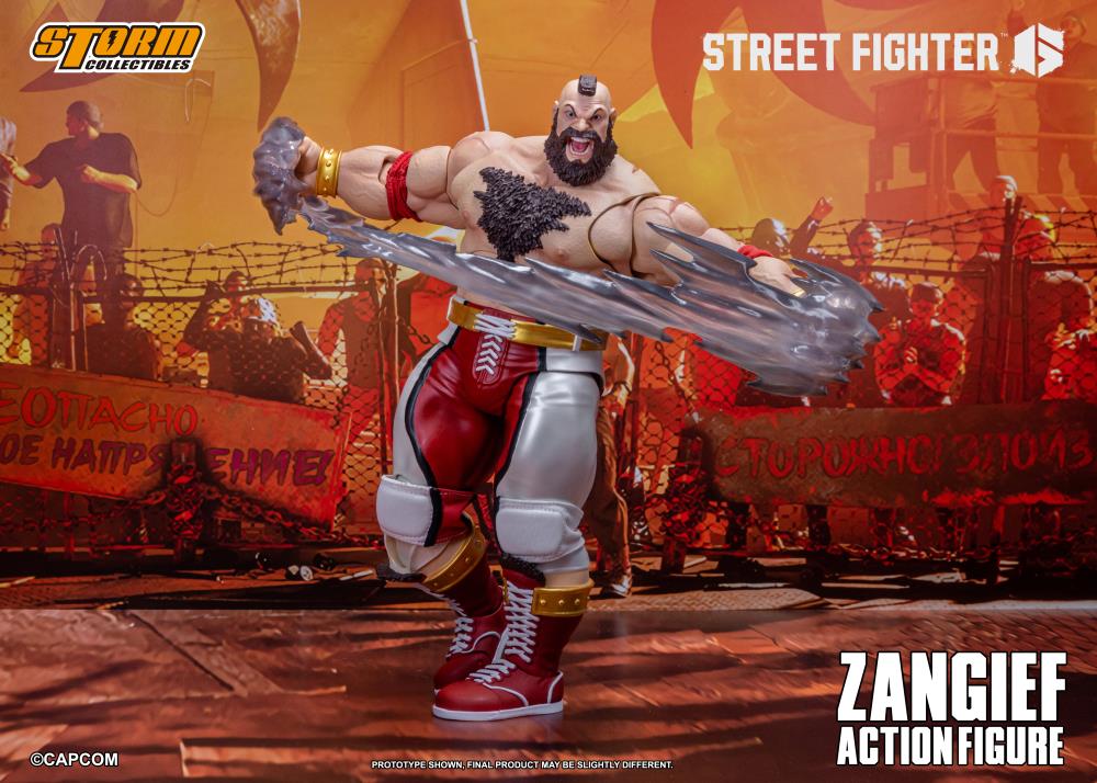 Street Fighter 6 Zangief 1/12 Scale Action Figure Gallery Image 28