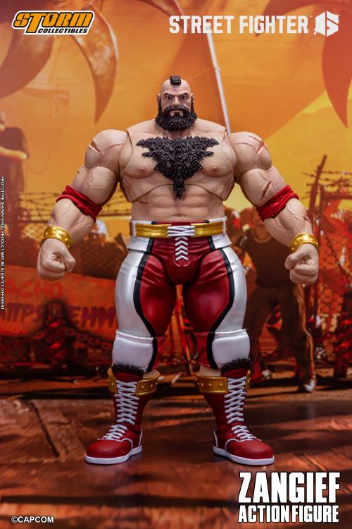 Street Fighter 6 Zangief 1/12 Scale Action Figure Gallery Image 3
