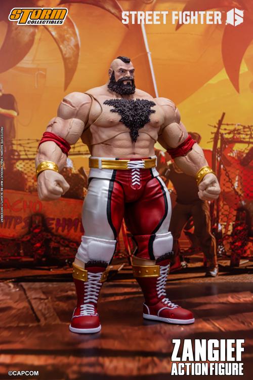Street Fighter 6 Zangief 1/12 Scale Action Figure Gallery Image 4