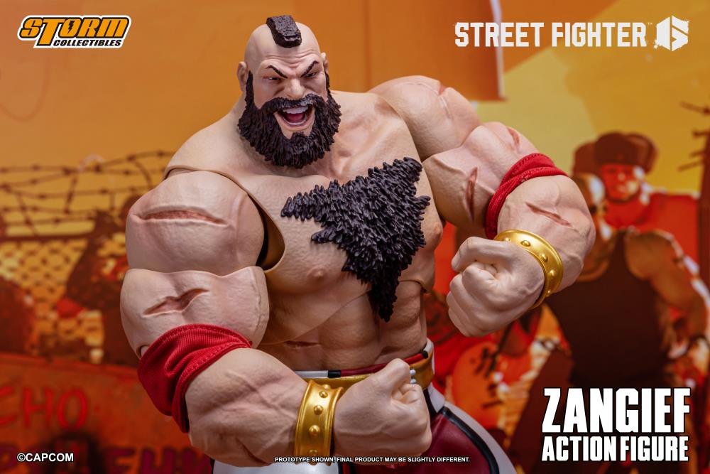 Street Fighter 6 Zangief 1/12 Scale Action Figure