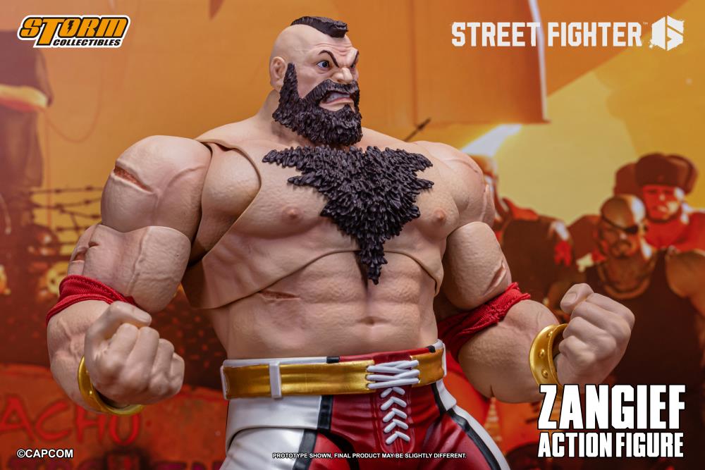 Street Fighter 6 Zangief 1/12 Scale Action Figure Gallery Image 17