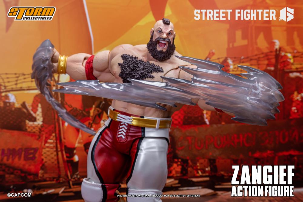 Street Fighter 6 Zangief 1/12 Scale Action Figure Gallery Image 31