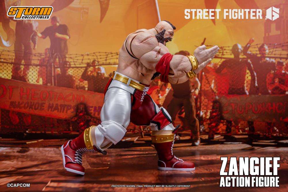 Street Fighter 6 Zangief 1/12 Scale Action Figure Gallery Image 15