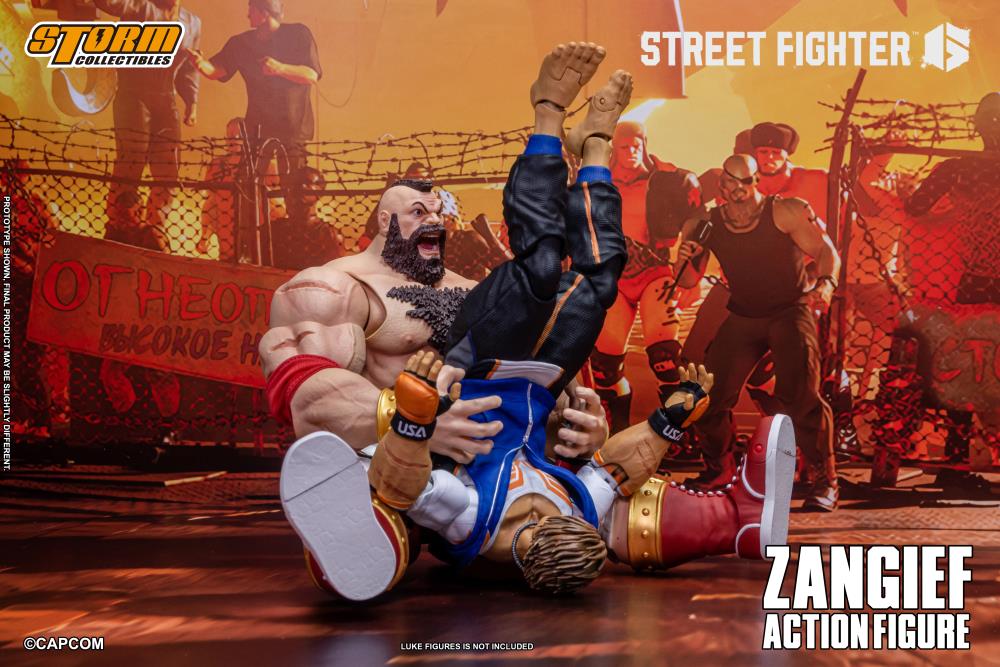 Street Fighter 6 Zangief 1/12 Scale Action Figure Gallery Image 38