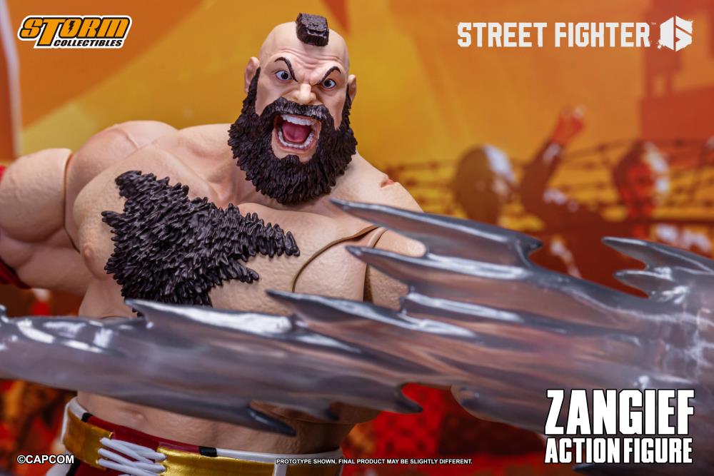 Street Fighter 6 Zangief 1/12 Scale Action Figure Gallery Image 29