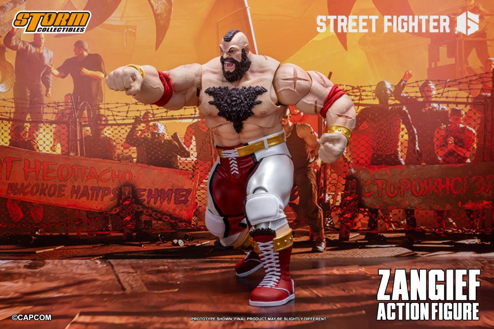 Street Fighter 6 Zangief 1/12 Scale Action Figure