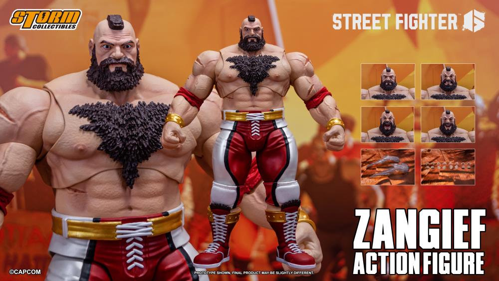 Street Fighter 6 Zangief 1/12 Scale Action Figure Gallery Image 39