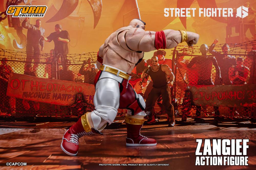 Street Fighter 6 Zangief 1/12 Scale Action Figure Gallery Image 9