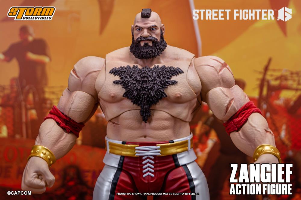 Street Fighter 6 Zangief 1/12 Scale Action Figure Gallery Image 5