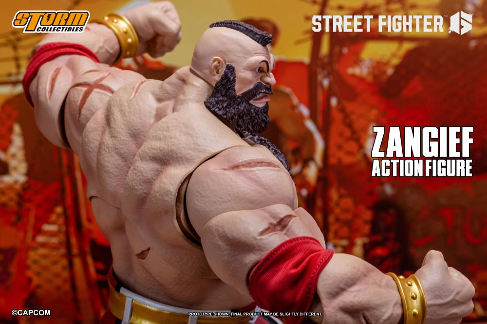 Street Fighter 6 Zangief 1/12 Scale Action Figure Gallery Image 24