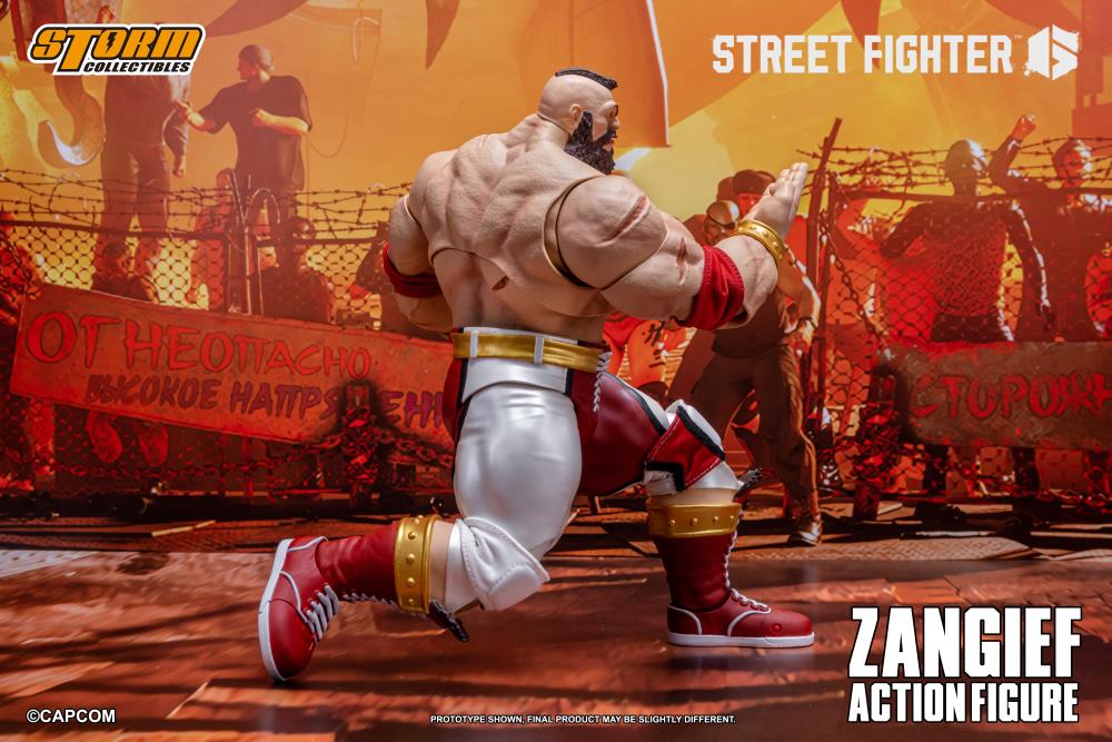 Street Fighter 6 Zangief 1/12 Scale Action Figure Gallery Image 13