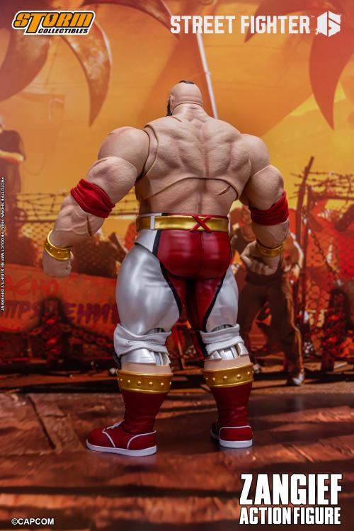 Street Fighter 6 Zangief 1/12 Scale Action Figure Gallery Image 6