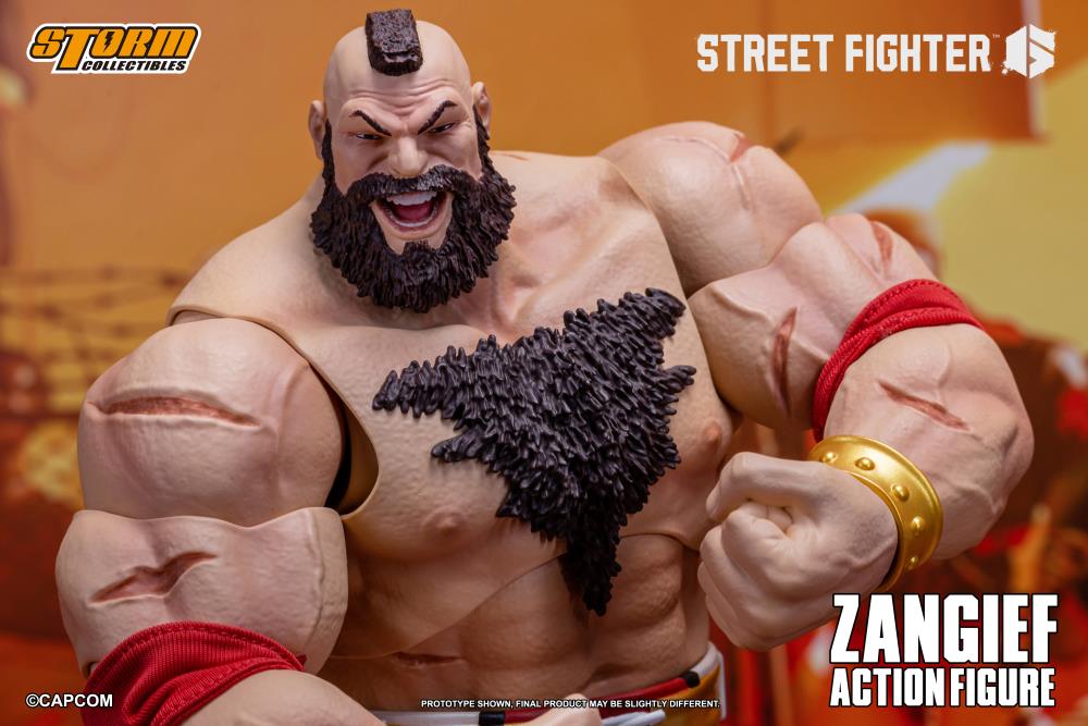 Street Fighter 6 Zangief 1/12 Scale Action Figure