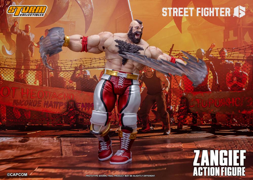 Street Fighter 6 Zangief 1/12 Scale Action Figure Gallery Image 30