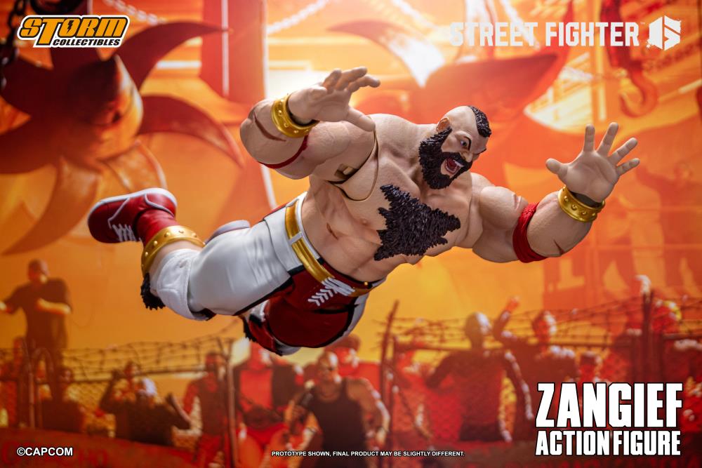 Street Fighter 6 Zangief 1/12 Scale Action Figure Gallery Image 14