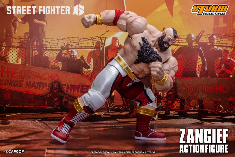 Street Fighter 6 Zangief 1/12 Scale Action Figure Gallery Image 18