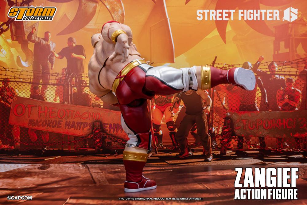 Street Fighter 6 Zangief 1/12 Scale Action Figure
