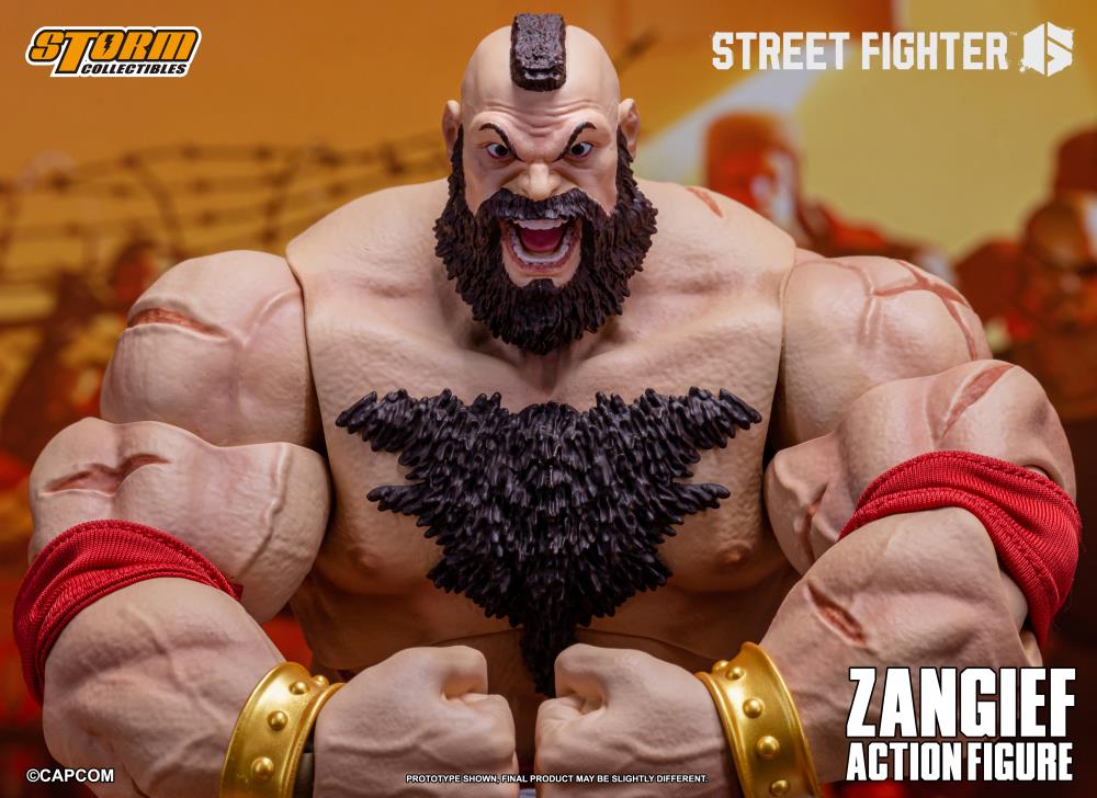 Street Fighter 6 Zangief 1/12 Scale Action Figure Gallery Image 25