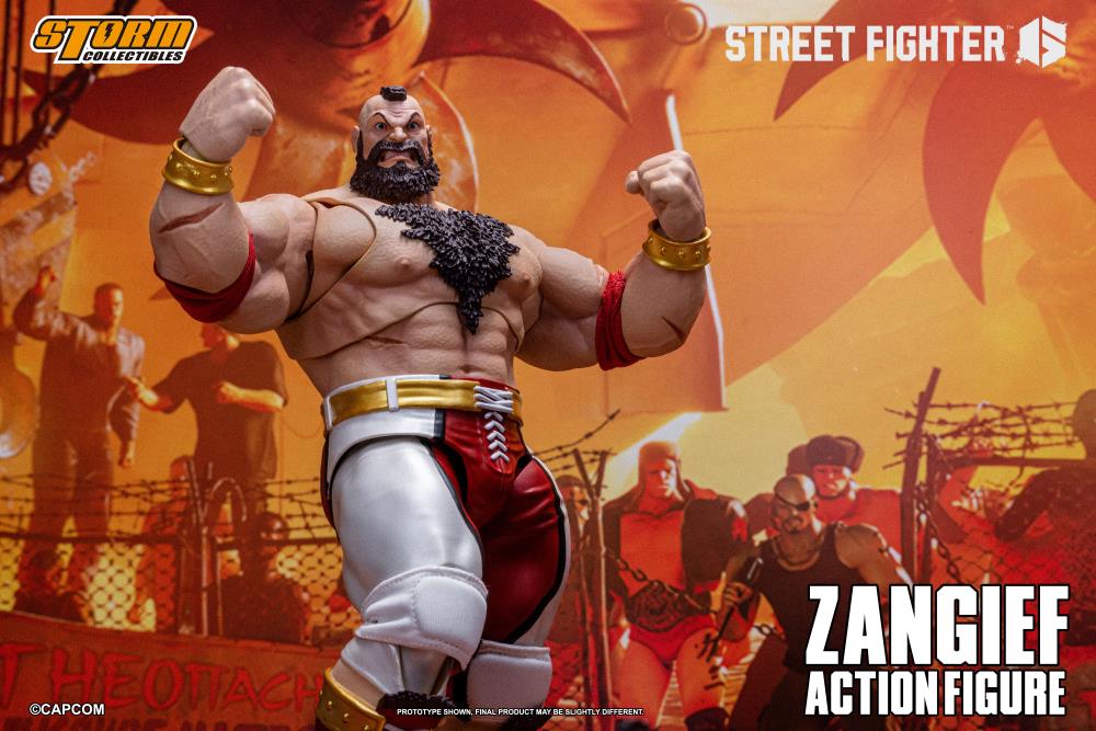 Street Fighter 6 Zangief 1/12 Scale Action Figure Gallery Image 37