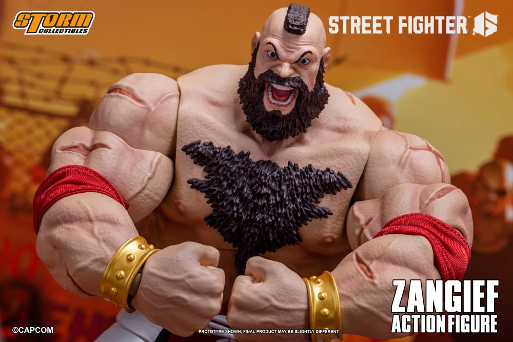Street Fighter 6 Zangief 1/12 Scale Action Figure Gallery Image 26