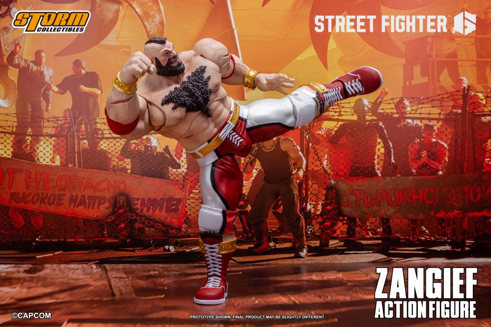 Street Fighter 6 Zangief 1/12 Scale Action Figure Gallery Image 12
