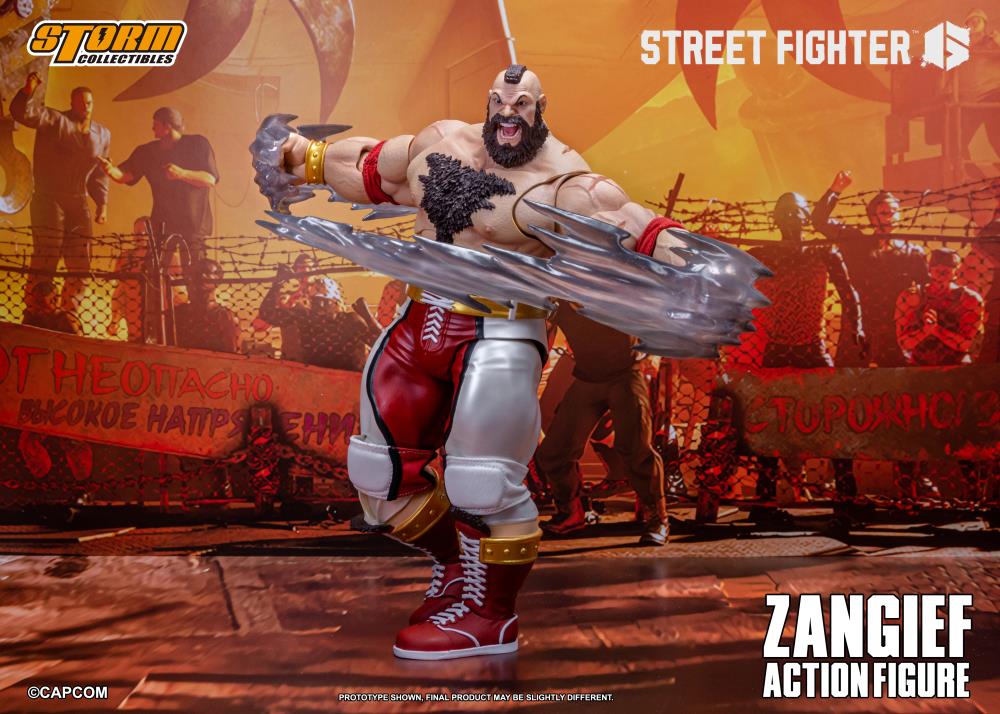 Street Fighter 6 Zangief 1/12 Scale Action Figure Gallery Image 27