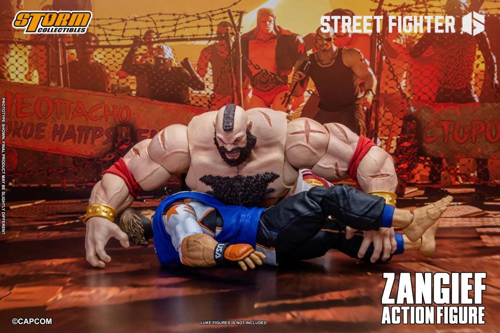 Street Fighter 6 Zangief 1/12 Scale Action Figure Gallery Image 32