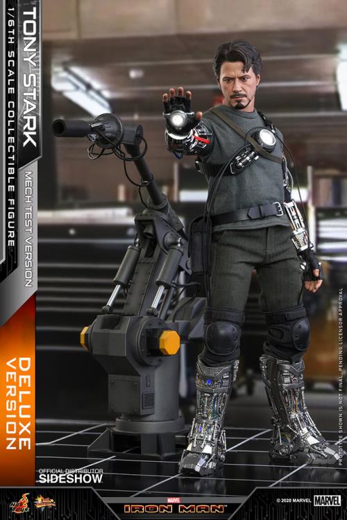 Iron Man MMS582B Tony Stark (Mech Test Ver.) Deluxe Special Edition 1/6th Scale Collectible Figure Gallery Image 11