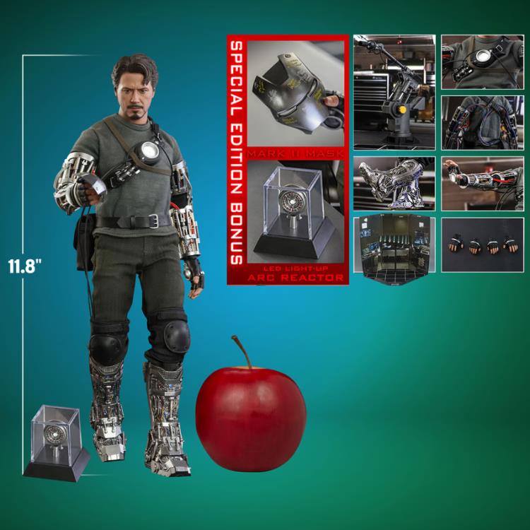 Iron Man MMS582B Tony Stark (Mech Test Ver.) Deluxe Special Edition 1/6th Scale Collectible Figure Gallery Image 21