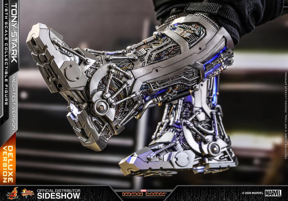 Iron Man MMS582B Tony Stark (Mech Test Ver.) Deluxe Special Edition 1/6th Scale Collectible Figure Gallery Image 17