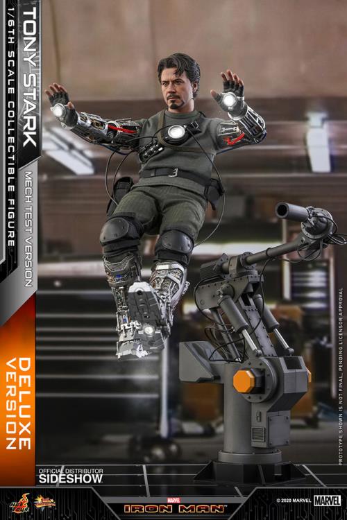 Iron Man MMS582B Tony Stark (Mech Test Ver.) Deluxe Special Edition 1/6th Scale Collectible Figure Gallery Image 14