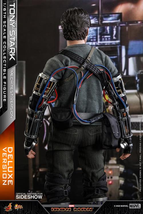 Iron Man MMS582B Tony Stark (Mech Test Ver.) Deluxe Special Edition 1/6th Scale Collectible Figure Gallery Image 9