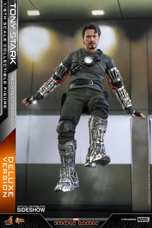 Iron Man MMS582B Tony Stark (Mech Test Ver.) Deluxe Special Edition 1/6th Scale Collectible Figure Gallery Image 12