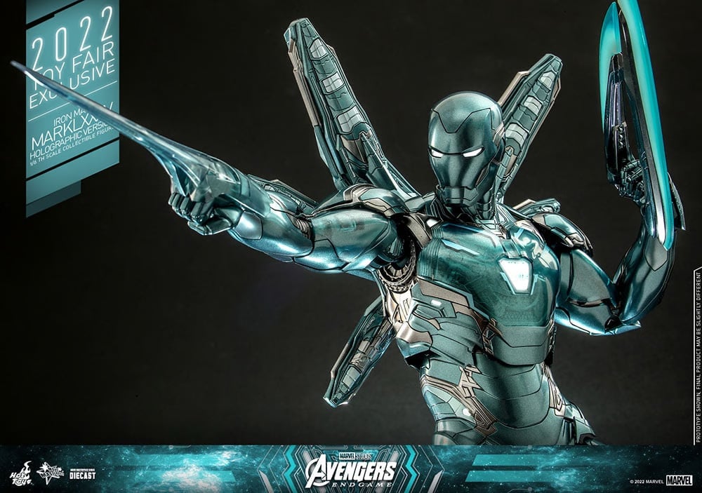 Avengers: Endgame MMS646D45 Iron Man Mark LXXXV (Holographic Ver