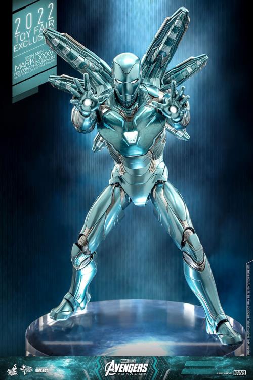 Avengers: Endgame MMS646D45 Iron Man Mark LXXXV (Holographic Ver