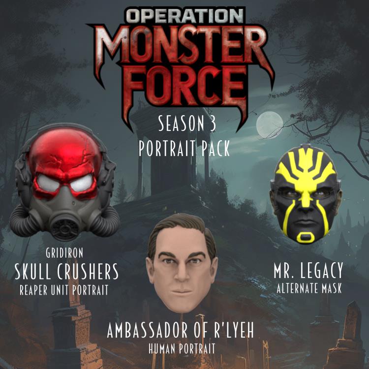 Operation: Monster Force Season 03 (Part 1) Set of Six 1/12 Scale Action Figures (With Bonus) Gallery Image 43