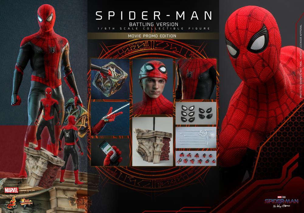 Spider-Man: No Way Home MMS625 Spider-Man (Battling Ver.) Movie