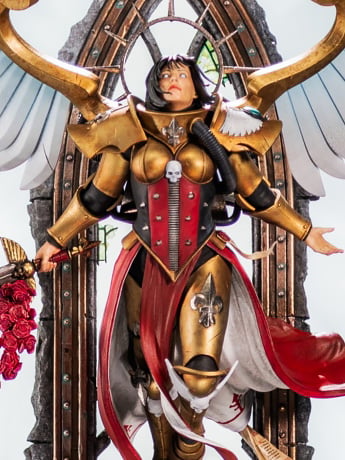 Warhammer 40K Celestine the Living Saint 1/6 Scale Limited Edition Statue Gallery Image 2