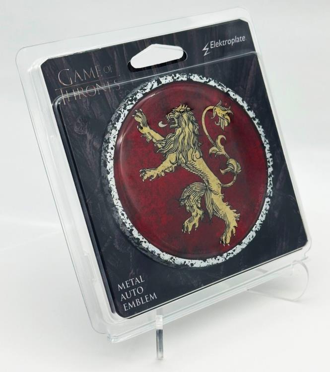 Game of Thrones Lannister Chrome Emblem Gallery Image 5