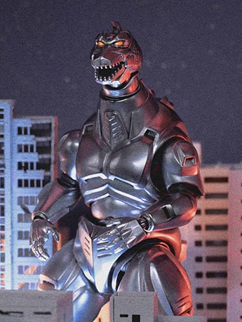 Godzilla vs. Mechagodzilla II Mechagodzilla PX Previews Exclusive Action Figure Gallery Image 2