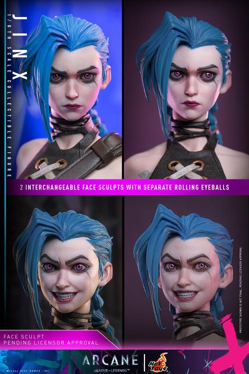 Arcane TMS137 Jinx 1/6th Scale Collectible Figure Gallery Image 15