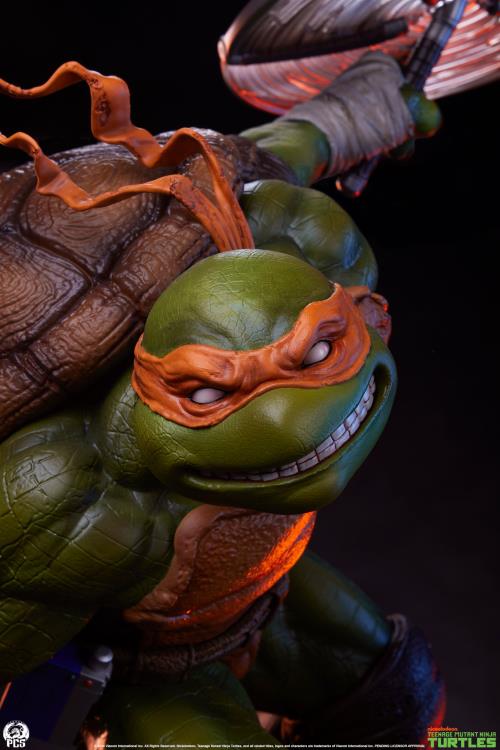 Teenage Mutant Ninja Turtles Legends Michelangelo Deluxe 1/3 Scale Limited Edition Statue Gallery Image 24